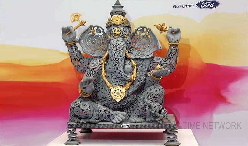 ഫോര്‍ഡിന്റെ സ്‌പെയര്‍പാര്‍ട്‌സ് ഗണേശ വിഗ്രഹം