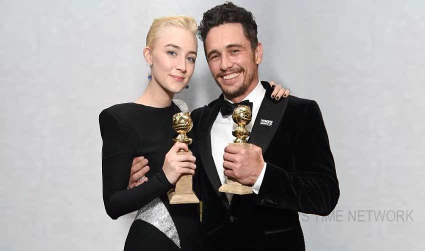 ഗോള്ഡന് ഗ്ലോബ് പുരസ്കാരം; സയോര്സ് റൊണാന് നടി, ജയിംസ് ഫ്രാങ്കോ നടി