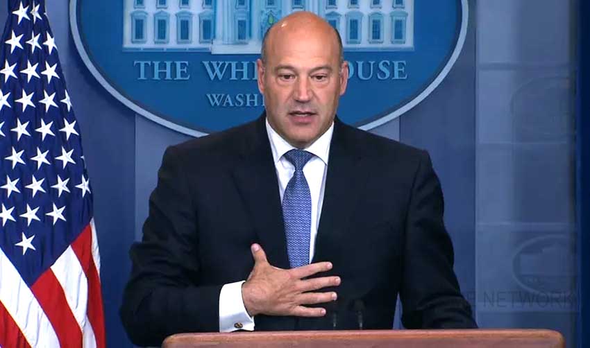 ട്രംപിന്റെ സാമ്പത്തിക ഉപദേഷ്ടാവ് ഗാരി കൊഹന്‍ രാജിവെച്ചു