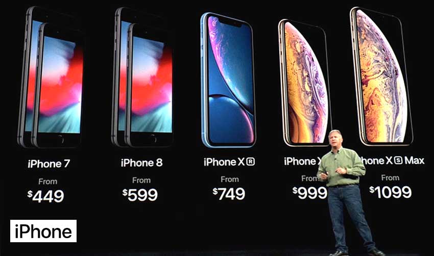 ഐഫോണ്‍ മൂന്ന് മോഡലുകള്‍ പുറത്തിറക്കി