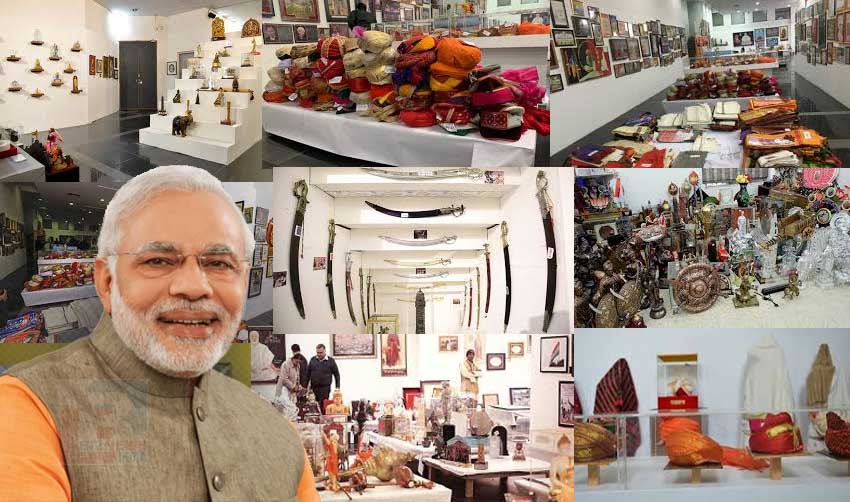 മോദിക്ക് ലഭിച്ച സമ്മാനങ്ങള് ലേലം ചെയ്യുന്നു