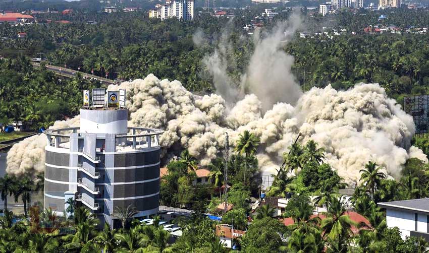 മരട് ഫ്‌ളാറ്റ്; ബാങ്കുകള്‍ക്ക് 200 കോടിയുടെ ബാധ്യത