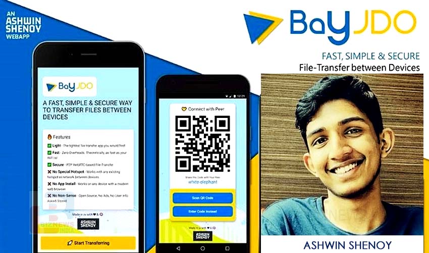 ‘ബേജ്‌ദോ’ ആപ്പുമായി ഒരു മിടുക്കന്‍