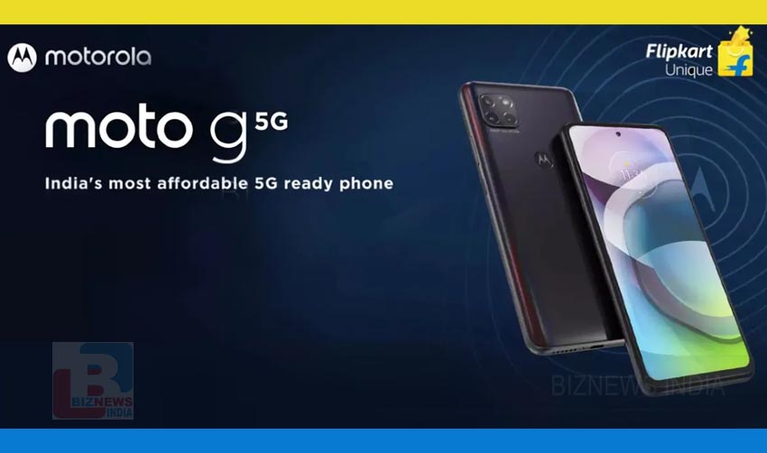 മോട്ടോ ജി 5G ഇന്ത്യന്‍ വിപണിയിലെത്തി