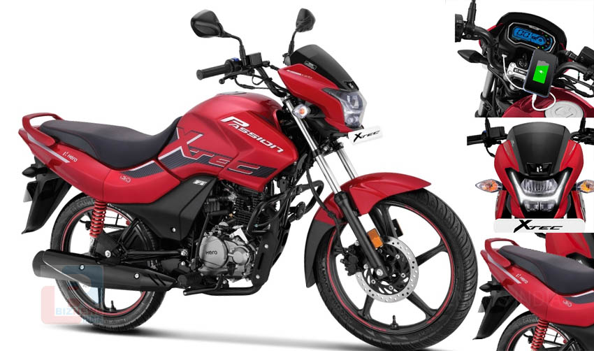 ഹീറോ മോട്ടോ കോര്‍പ്പിന്റെ പാഷന്‍ എക്‌സ് ടെക് അവതരിപ്പിച്ചു