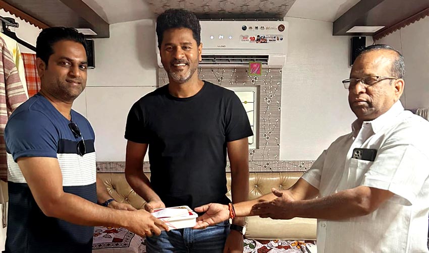 ബ്ലൂ ഹില് ഫിലിംസിന്റെ പ്രഭുദേവ ചിത്രം; സംവിധാനം എസ്.ജെ സിനു