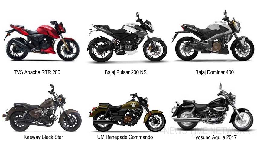 ബൈക്ക് വിപണി കീഴടക്കാന്‍ പടക്കുതിരകള്‍