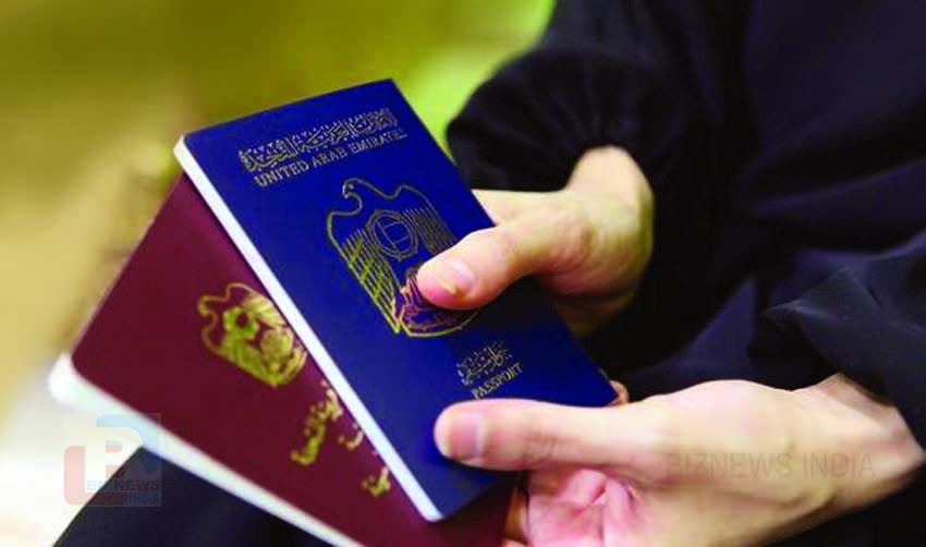 നേട്ടത്തിന്റെ തിളക്കവുമായി യുഎഇ പാസ്പോര്ട്ട്