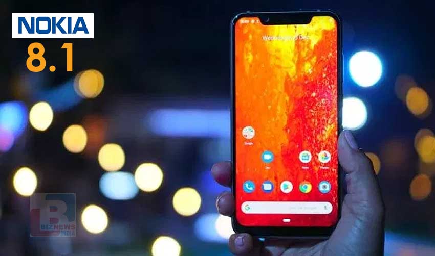 നോക്കിയ 8.1: 6ജിബി റാം 128ജിബി വേരിയന്റ് ജനുവരിയില്‍
