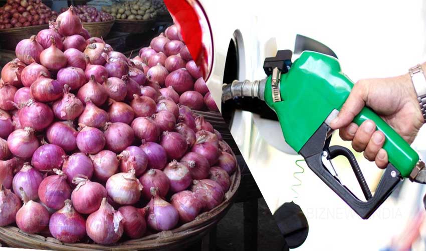 വിലയില്‍ മത്സരിച്ച് പെട്രോളും സവാളയും