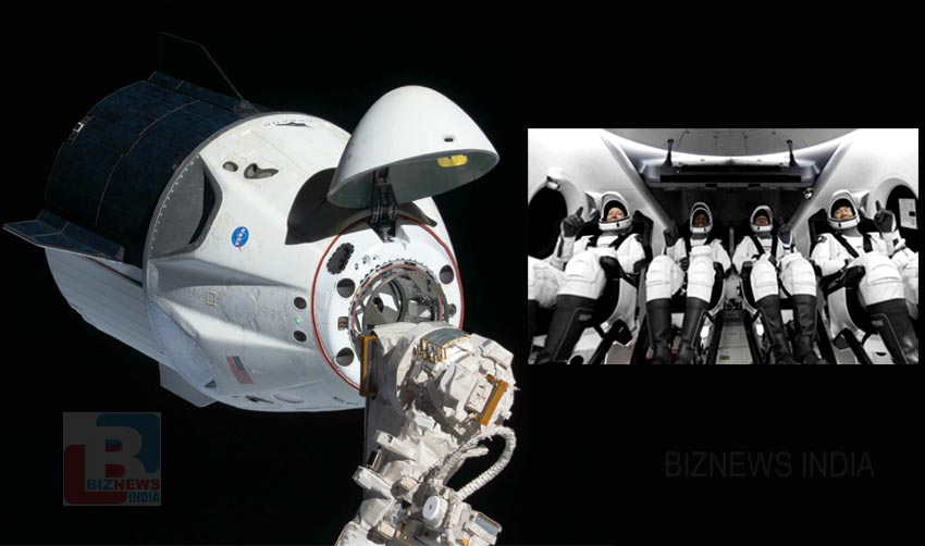 SpaceX ന്റെ Dragon2 പേടകം ബഹിരാകാശ നിലയത്തിലെത്തി
