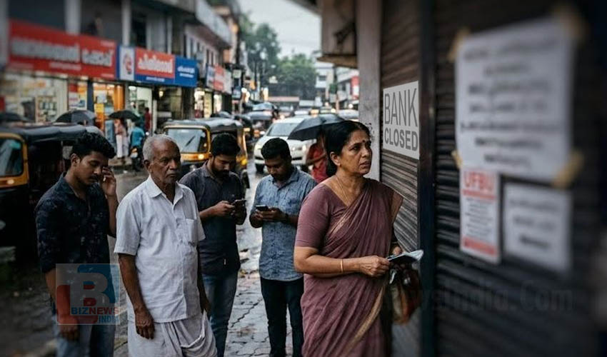 തുടര്‍ച്ചയായി 5 ദിവസം ബാങ്ക് അവധി: ഇടപാടുകള്‍ നേരത്തെ പൂര്‍ത്തിയാക്കാന്‍ നിര്‍ദ്ദേശം…
